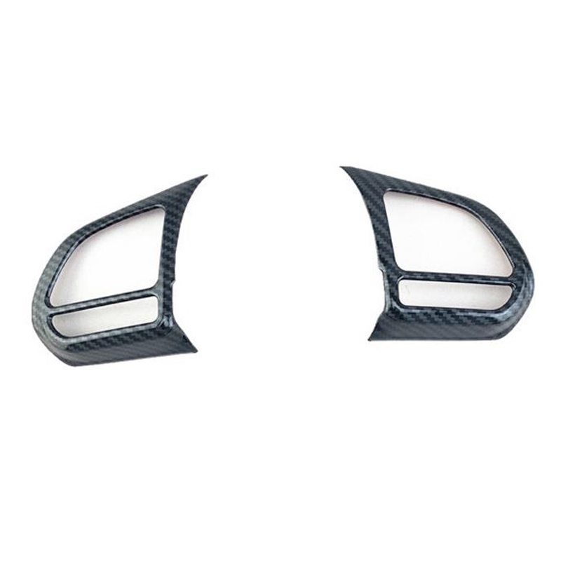 Bộ 3 Miếng Dán Trang Trí Nút Điều Khiển Bánh Xe Hơi mg5 mg6 mg hs zs zs / 3 Cái Bằng Nhựa abs
