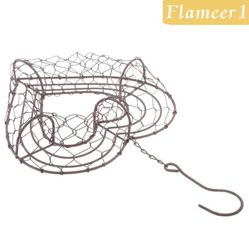 1] Vòng Sắt 26cm Tự Làm Chậu Hoa Trang Trí Tường