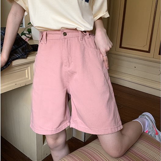 Quần Short Jean Nữ Lưng Cao Kiểu Dáng Mới