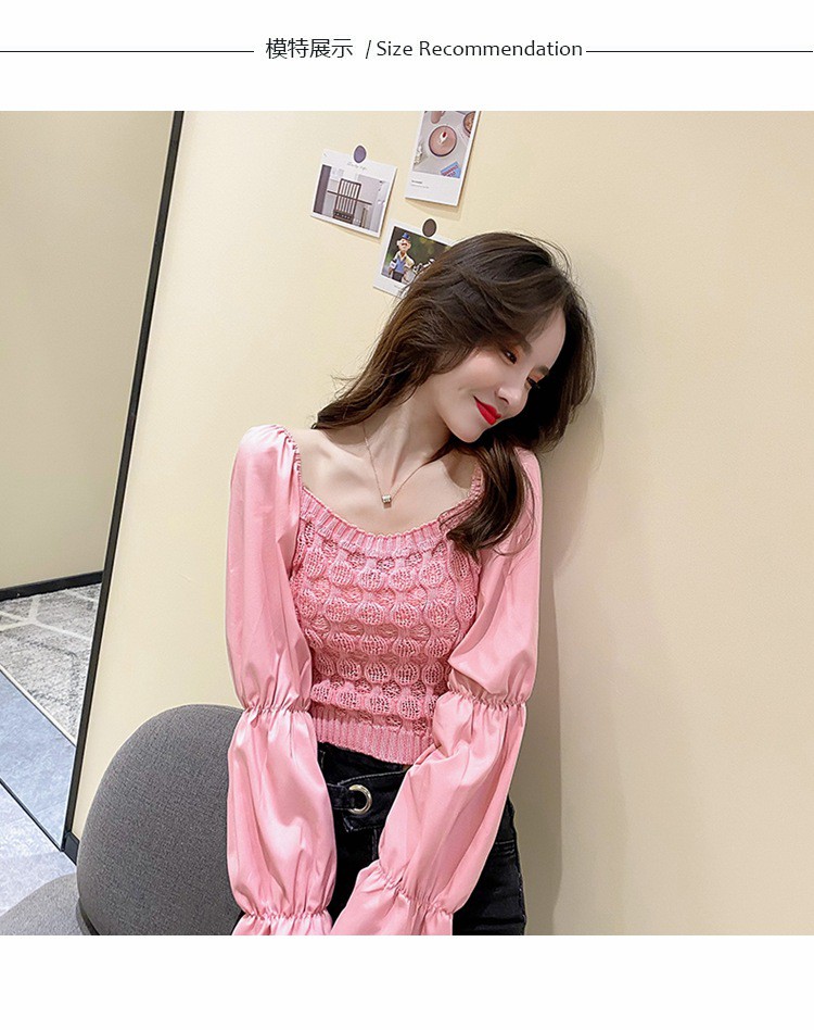 Áo Voan Tay Dài Thời Trang Đáng Yêu Cho Nữ Kiểu Hàn Quốc