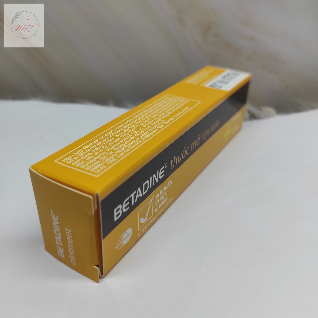 Betadine Mỡ Diệt Khuẩn Tuýp 40g