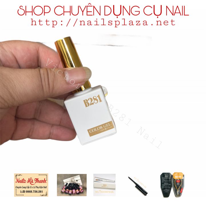 [  Siêu HotDeal ] Sơn Gel B281 Sơn Nứt 15ml Cao Cấp Chính Hãng