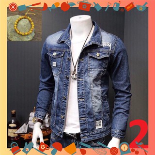 Áo Khoác Jean Nam Đẹp Cao Cấp Mã 16 Hàng Chuẩn Shop Thời Trang TCS.FASHION