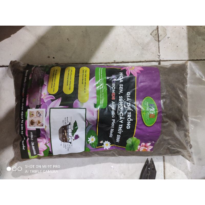 Giá thể trồng hoa sen, súng, cây thuỷ sinh [ Sỉ Lẻ ]