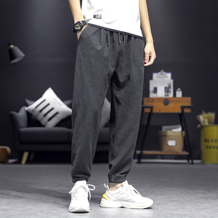 Quần Dài Vải Mỏng Kiểu Hàn Quốc Thiết Kế Trẻ Trung Cho Nam Size M-4Xl