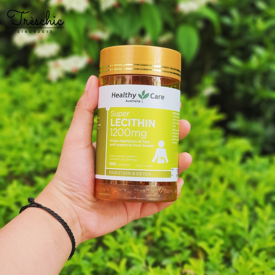 Viên Uống Mầm Đậu Nành Healthy Care Lecithin 100 Viên