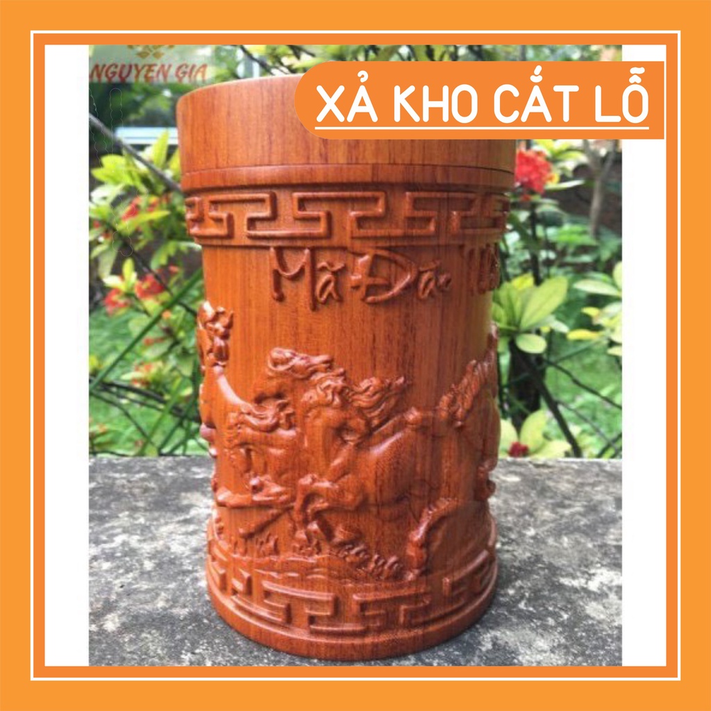 Hộp Trà Gỗ Hương Mã Đáo Thành Công - Mỹ Nghệ Cao Cấp