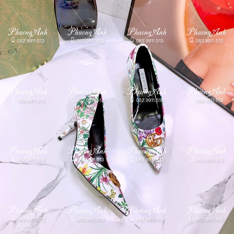 Cao gót Gucci x Balenciag