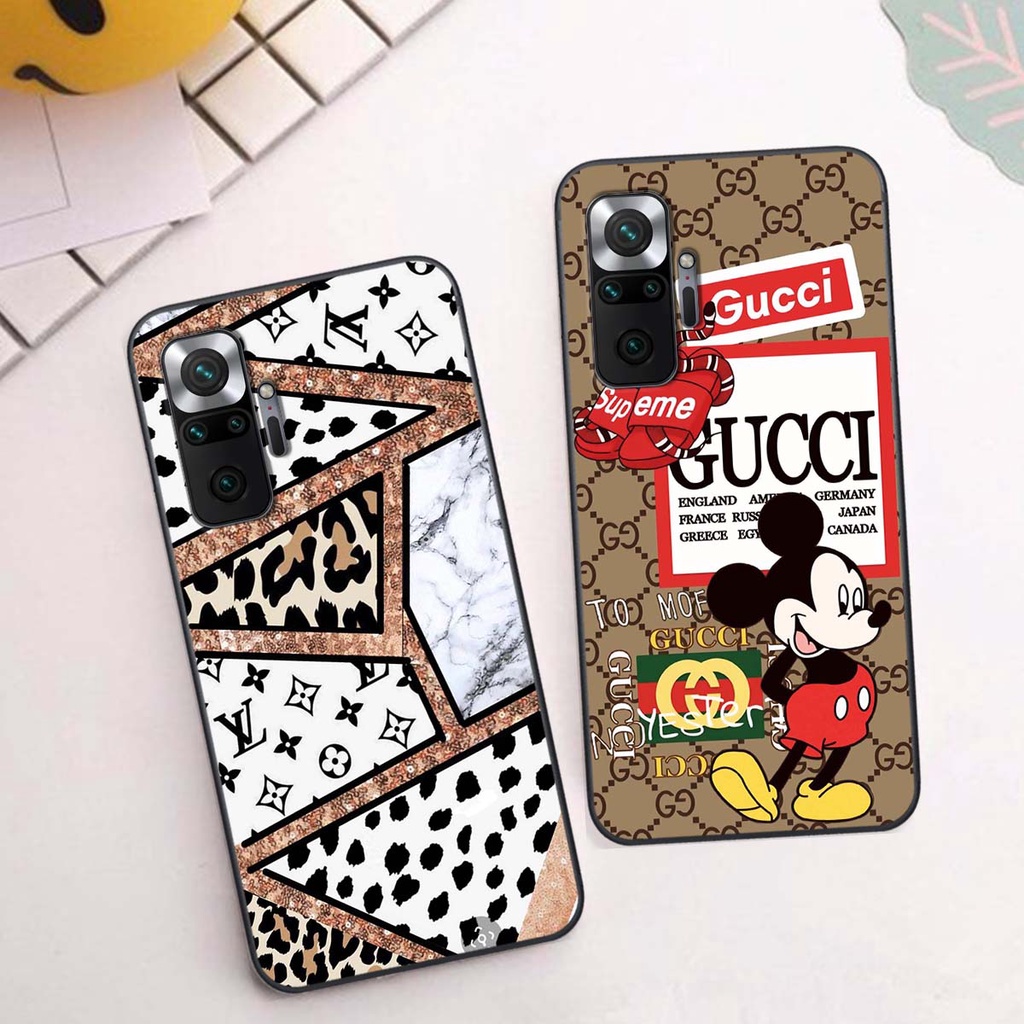 Ốp lưng Xiaomi REDMI NOTE 10 / 10 PRO hình thương hiệu, thời trang, cute, đáng yêu