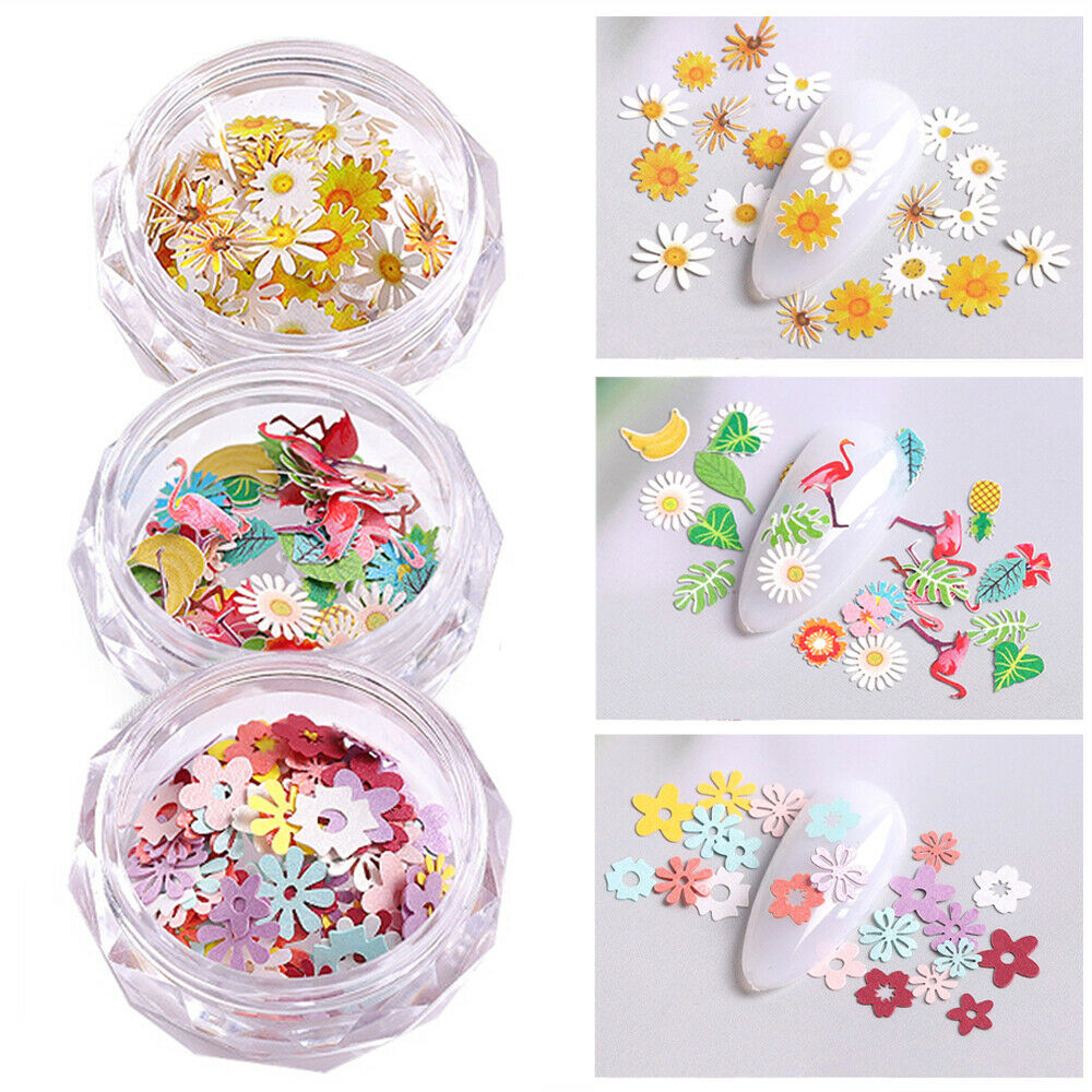 NEW (Hàng Mới Về) 1 Hộp Chi Tiết 3d Trang Trí Móng Tay Nghệ Thuật