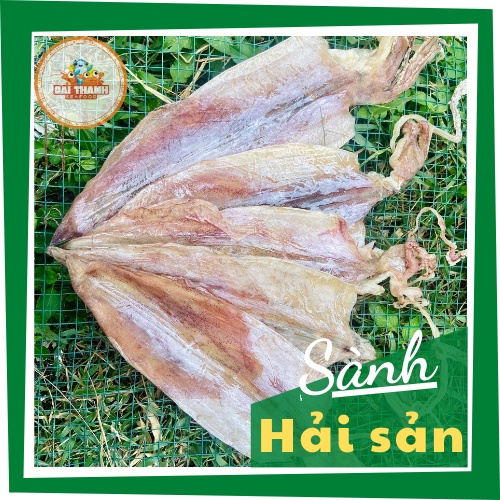 Mực câu khô Cô Tô loại 1, Mực héo Cô Tô cao cấp Size 7 - 9 Con/Kg , phơi thủ công chuẩn mực câu tay - SanhHaiSan