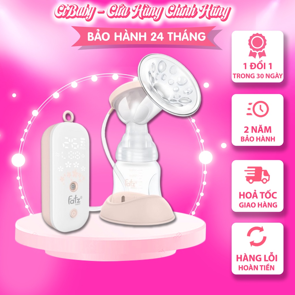 [BH 24 THÁNG] Máy hút sữa điện đơn / đôi Fatz Baby Melody 4 FB1029VN (BH 24 tháng)