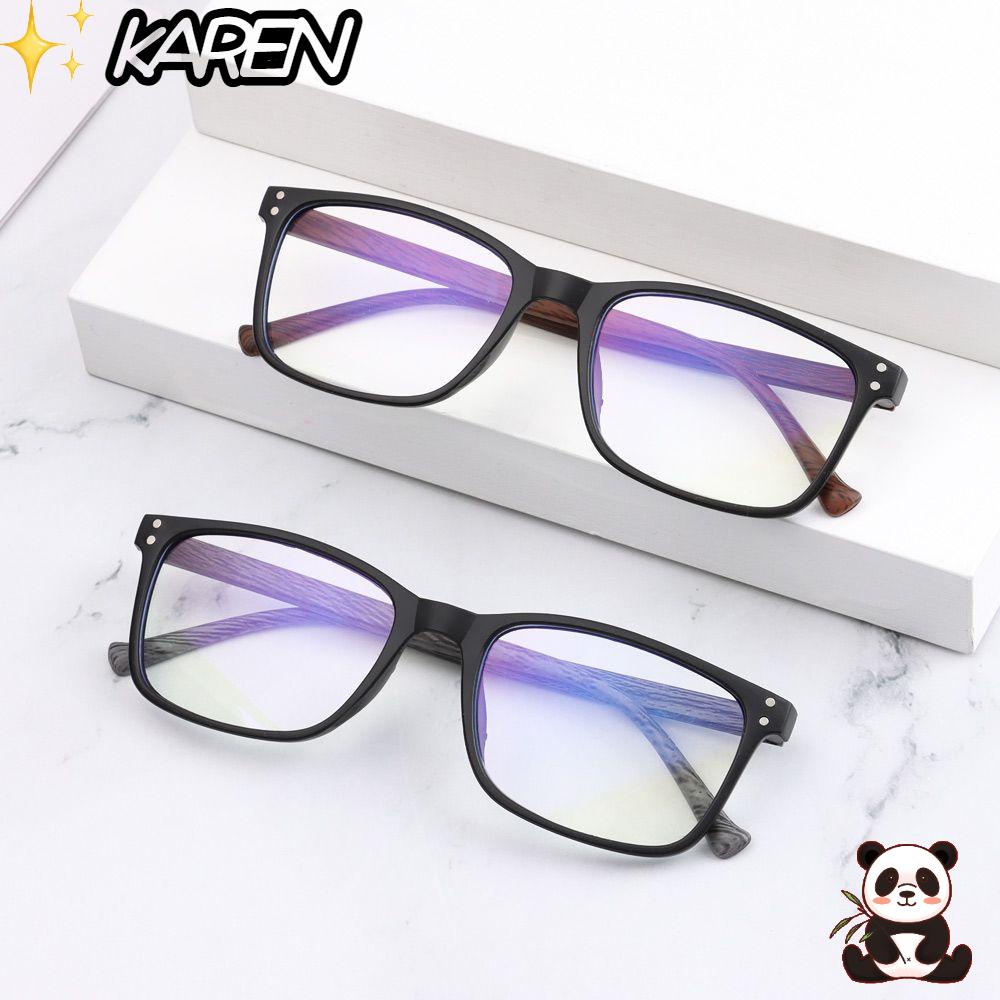 Mắt Kính Đọc Sách Gọng Gỗ Chống Tia UV +1.0~+4.0 Thời Trang Cho Nam Nữ