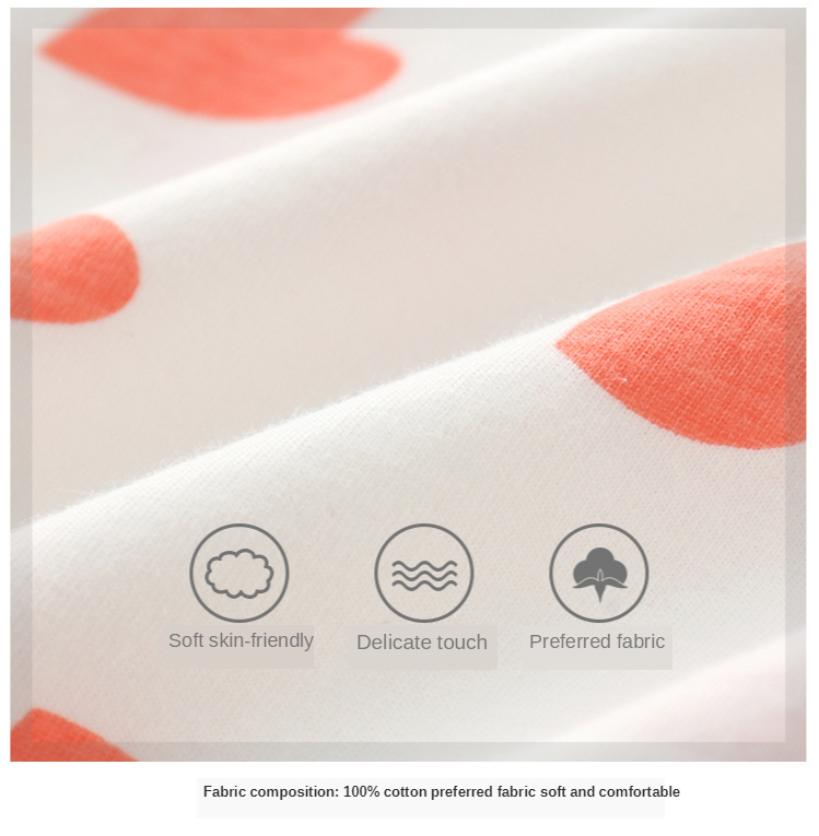 Áo liền quần ngắn tay chất liệu cotton dành cho trẻ nhỏ mới sinh