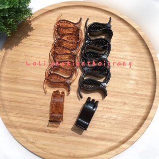 Kẹp tóc càng cua nhám 3 răng 5 răng - Loli.phukienthoitrang
