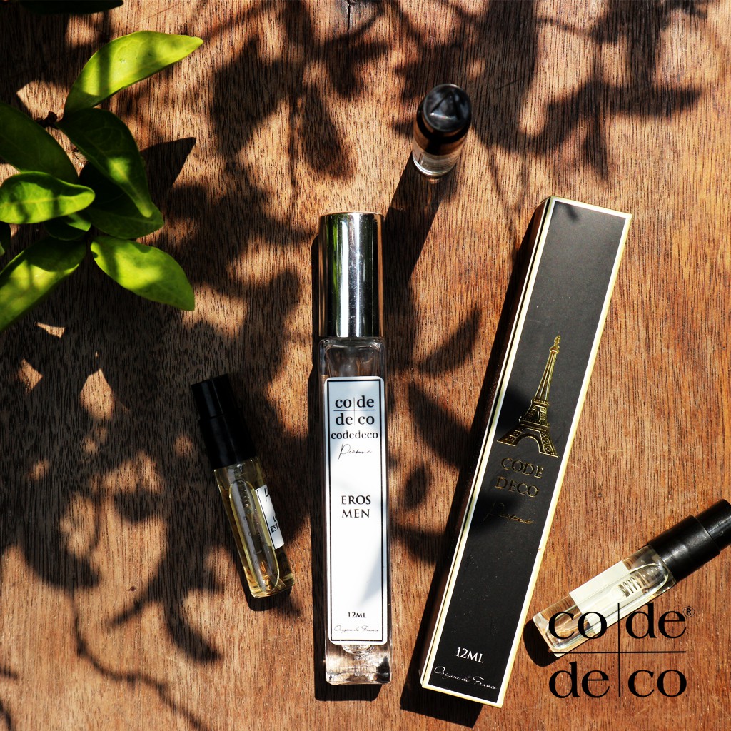 Tinh Dầu Nước Hoa Dạng Xịt Code Deco Eros Men 10ml, Nam tính, Gợi cảm, Thu hút