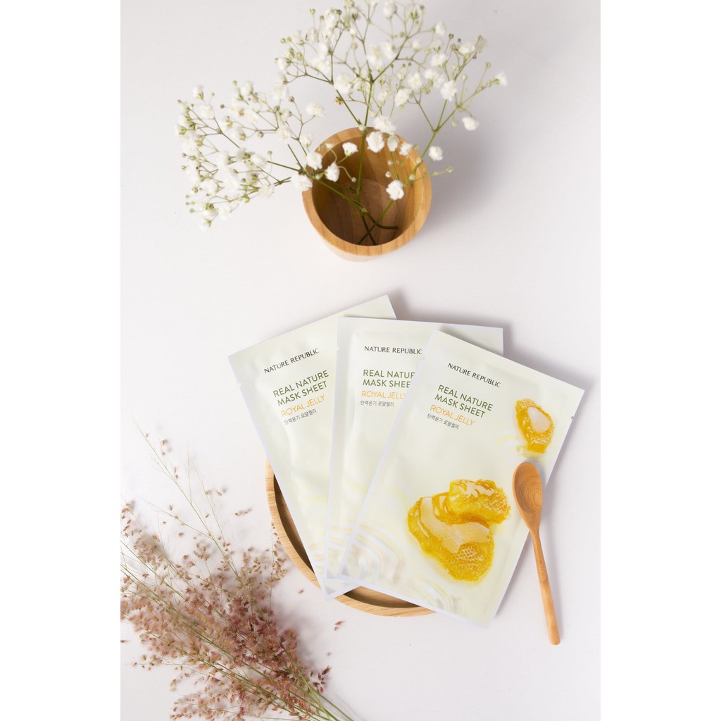 Mặt nạ mật ong Royal Jelly Mask Sheet