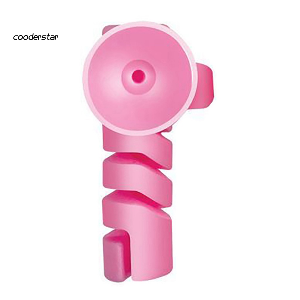 Set 2 Phụ Kiện Bảo Vệ Dây Cáp Sạc Hình Xoắn Ốc Tiện Lợi Mềm