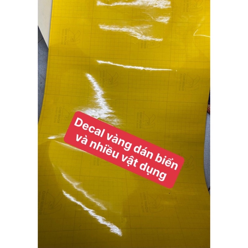 (Khổ lớn 0,6.1m)Decal dán pha đèn, biển số nhiều vật dụng cực đẹp