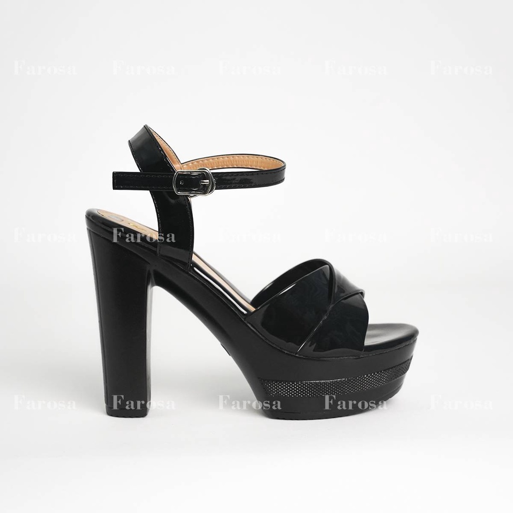 Giày cao gót FAROSA - TC12 GIÀY CƯỚI  saldan đế đúp chính hãng 13cm siêu nhẹ hàng sẵn
