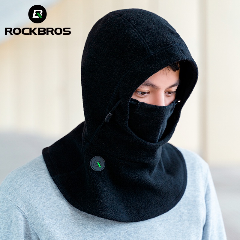 Fulfilled by Shopee Mũ trùm đầu Rockbros kiêm mặt nạ chống gió giữ ấm thoáng khí với thiết kế độc đáo