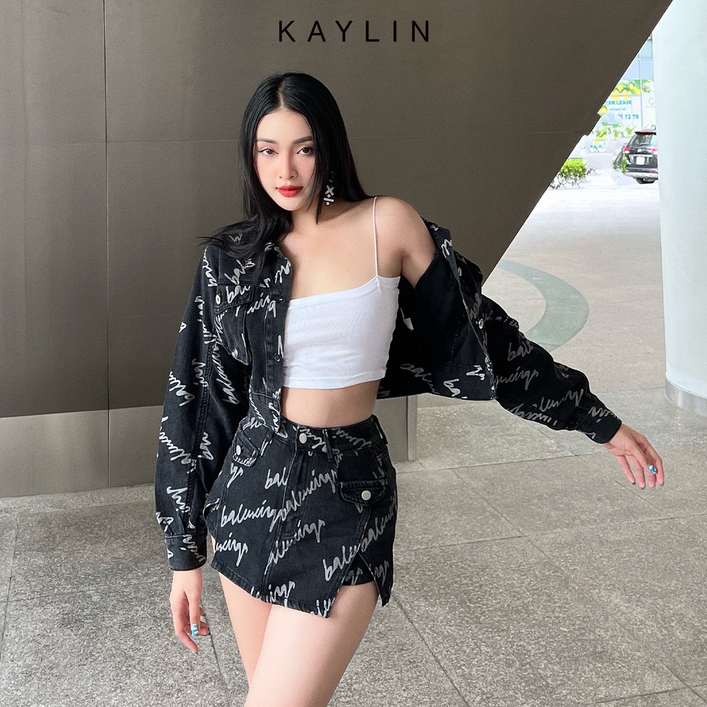 Áo khoác jean nữ freesize thời trang KAYLIN - N1774