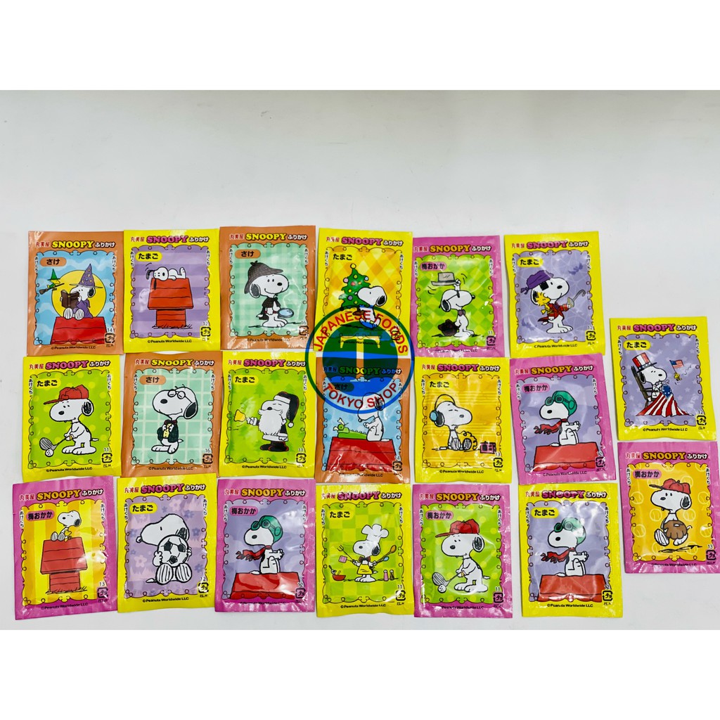 Gia Vị Rắc Cơm Snoopy Furikake 50G (Gói)