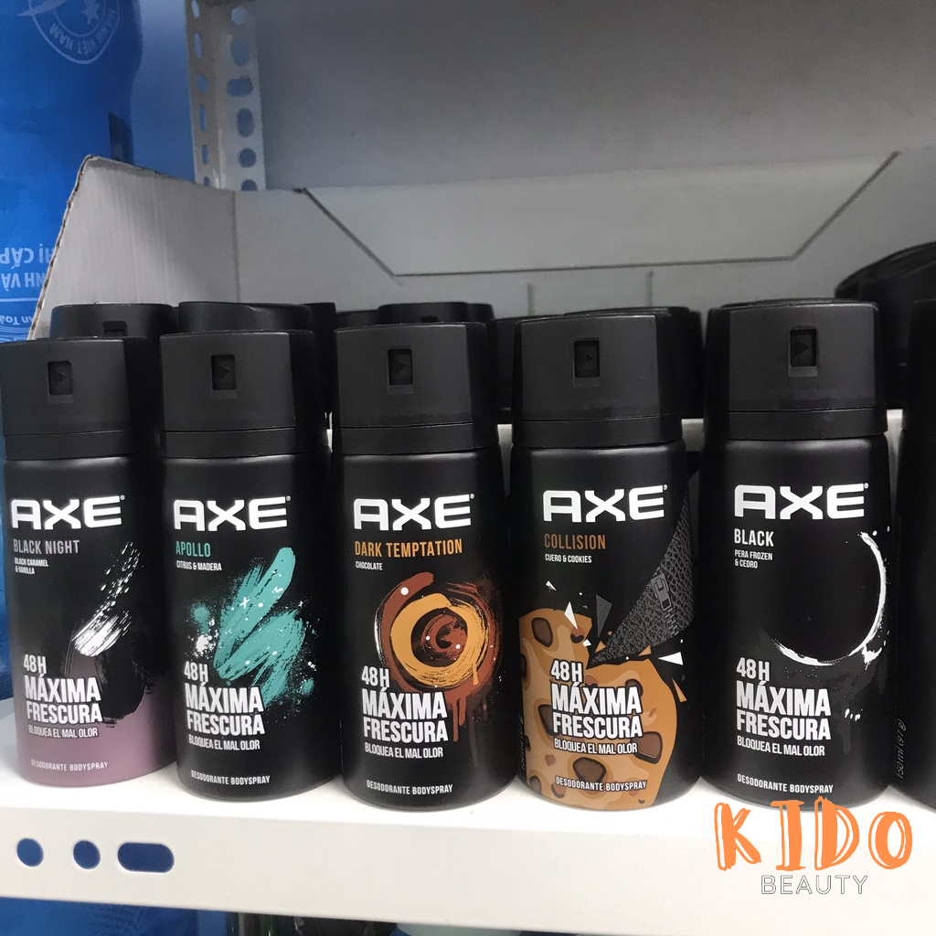 Xịt Khử Mùi Toàn Thân Cho Nam AXE Deodorant Bodyspray 150ml