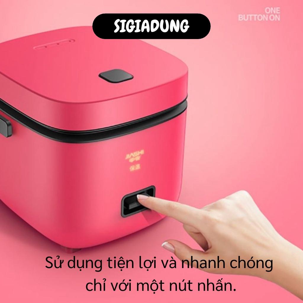 [SGD] Nồi Cơm Điện Mini - Nồi Cơm Điện Đa Năng 1.2L Nấu Canh, Cháo (Vá, Cốc Đong, Khay) 10025