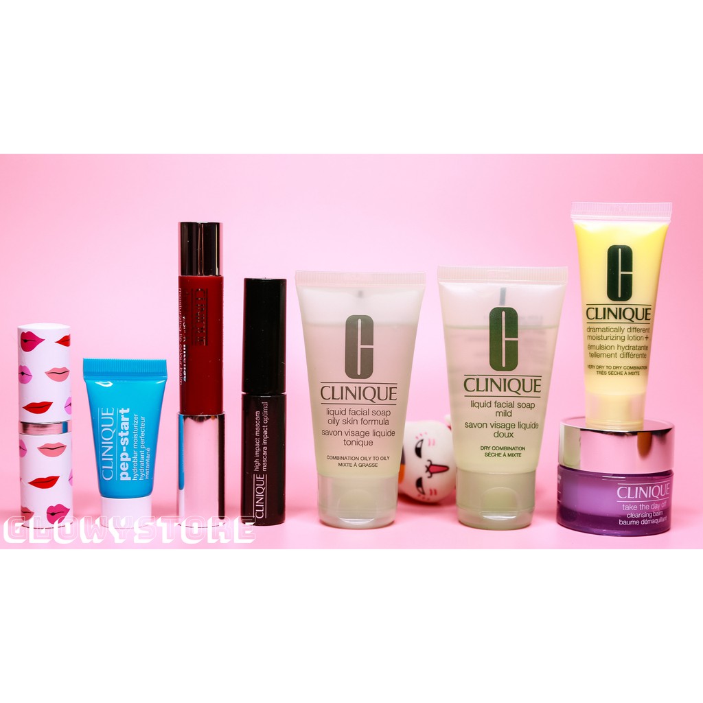 Tách set và minisize Clinique