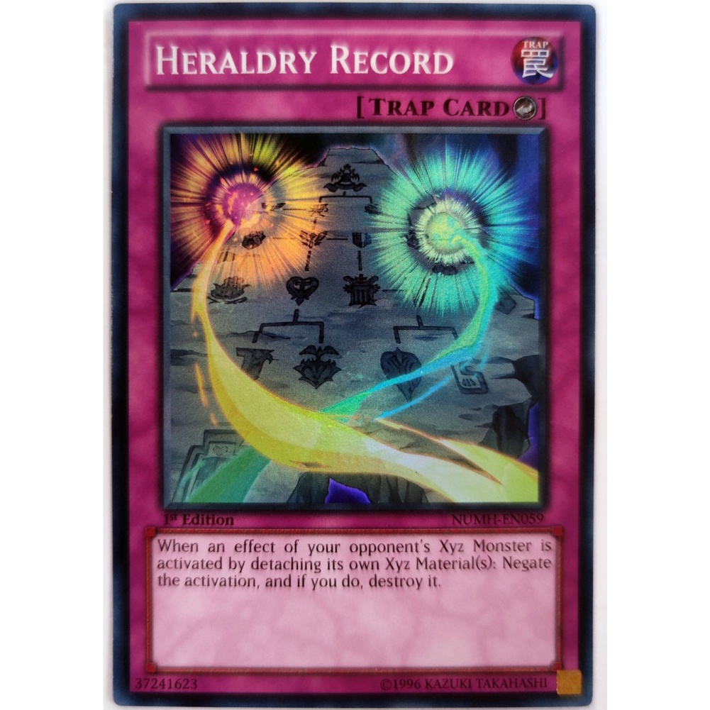 [Thẻ Yugioh] Heraldry Record |EN| Super Rare