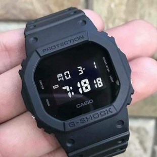 Đồng hồ nam G-shock DW-5600BB Mặt vuông, điện tử, Chống nước, Nam tính, Đen huyền ảo 42mm