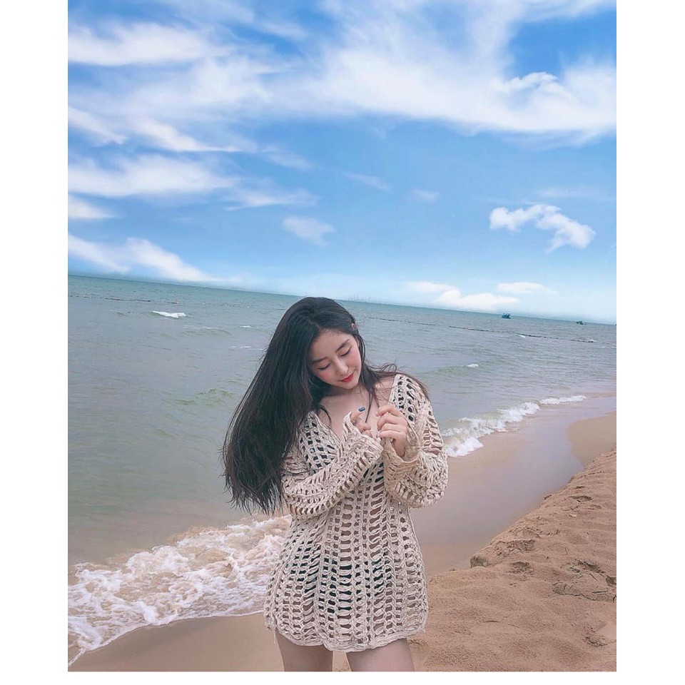 áo lưới đi biển