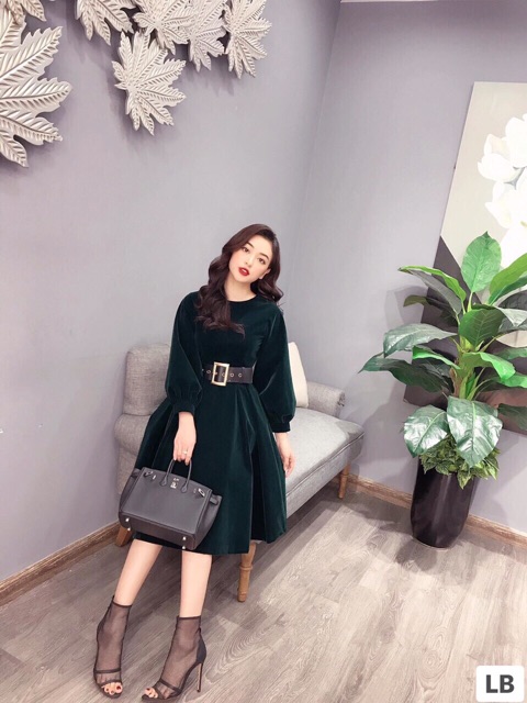 Set nhung tiểu thư