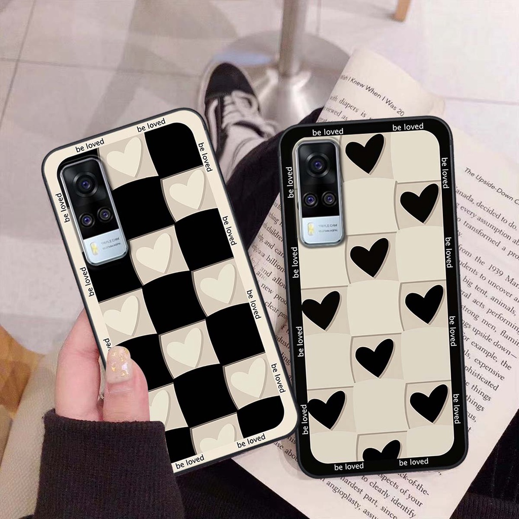 Ốp Vivo Y51 2020 trái tim, thời trang, thể thao, ốp viền dẻo đẹp
