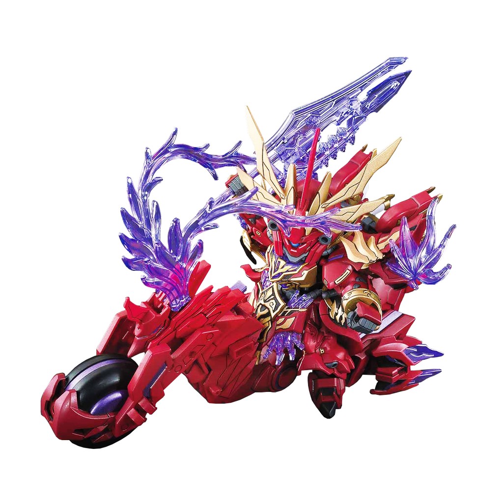 Mô hình Gundam Bandai SD Sangoku Soketsuden 008 Lubu Sinanju & Chituma - Lã Bố [GDB]