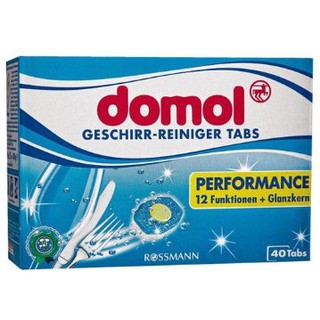 Viên rửa bát domol chuyên dụng cho máy rửa bát geschirr-reiniger tabs 40 viên
