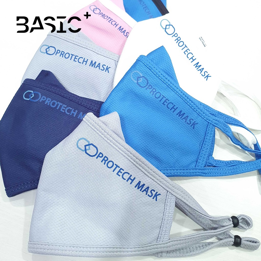 Khẩu trang vải CAO CẤP phiên bản mới PROTECH MASK KTL-L22  - Có nút điều chỉnh kích cỡ quai | BigBuy360 - bigbuy360.vn