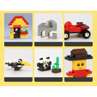 Bộ lego xếp hình Wange 625 miếng