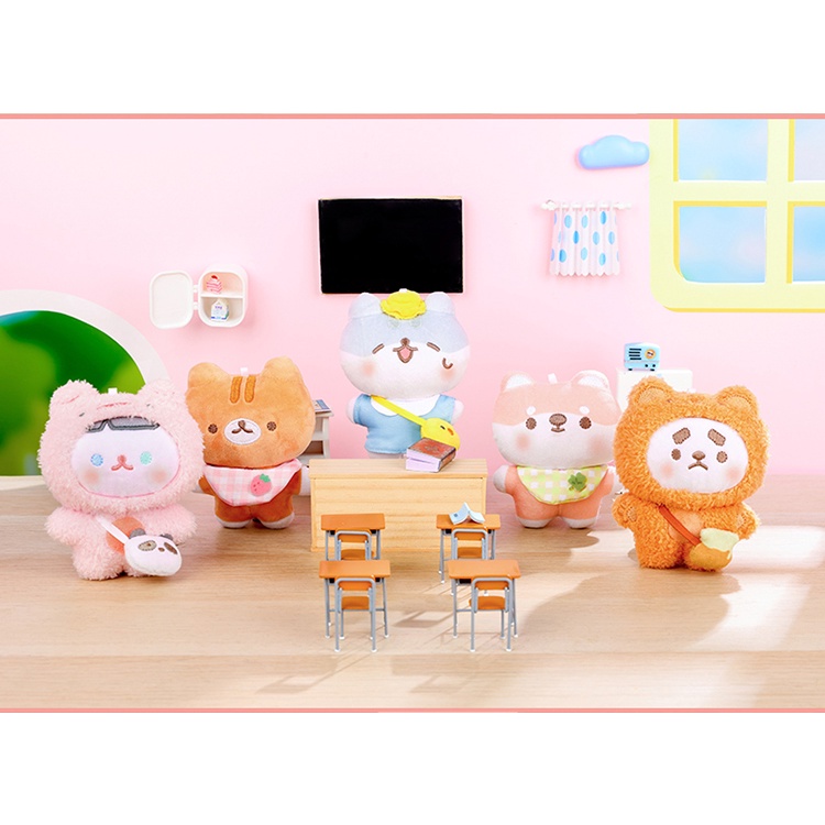 |Order| Móc Khóa Vải Lông "Nhà Hàng Thú Cưng" - Chủ Đề "Nhà Trẻ" - Animal Restaurant