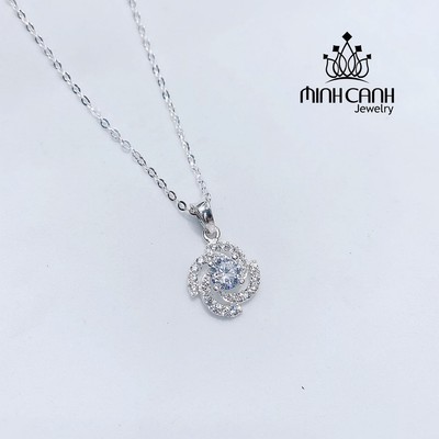 Dây Chuyền Bạc Nữ Xoắn Ốc Minh Canh Jewelry