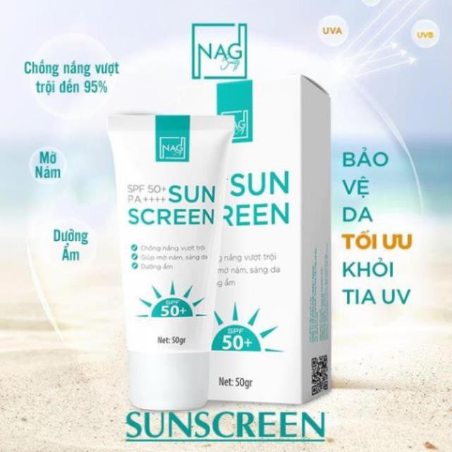 [CHÍNH HÃNG] Kem chống nắng SUNSCREEN-Kem chống nắng tốt dùng cho mọi loại da - N.A.G BEAUTY