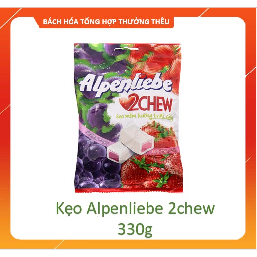 Kẹo Alpenliebe 2chew gói 330g