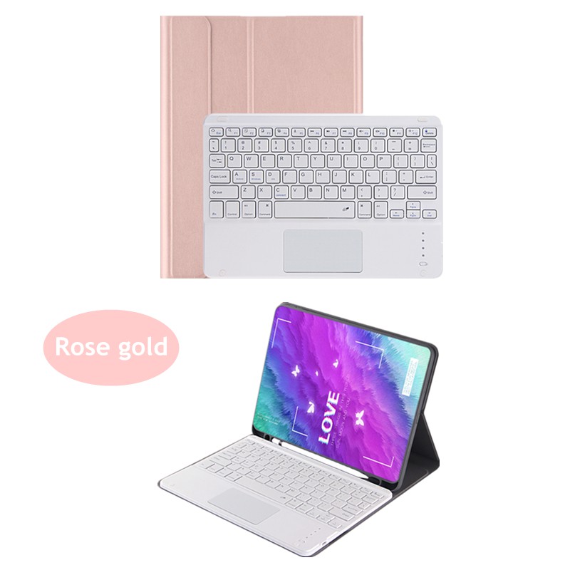 Bao da máy tính bảng kèm bàn phím cảm ứng cho Ipad Pro 9.7 10.5 11 Air 2 3 10.2 2020 2017 2018 2019 5th 6th 7th