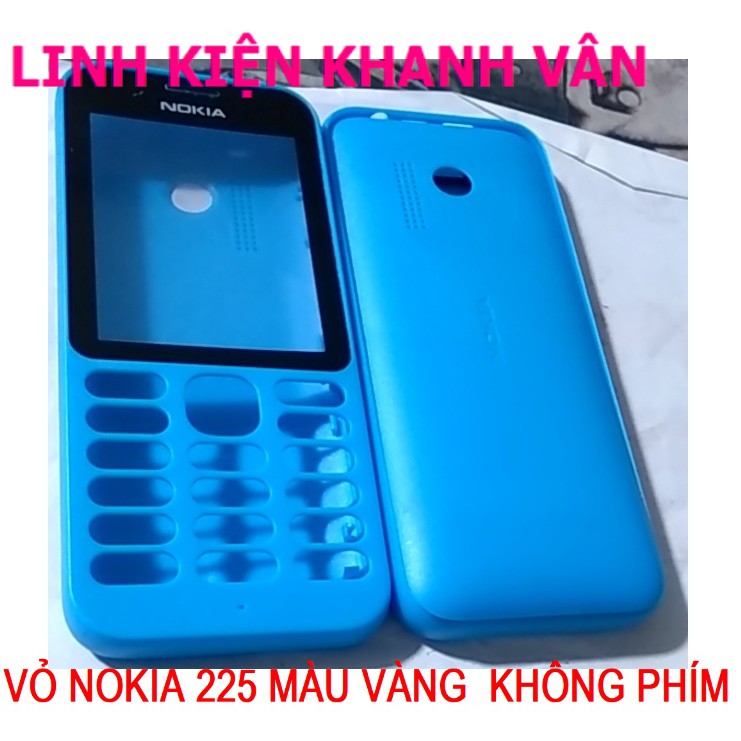 VỎ NOKIA 225 MÀU XANH  KHÔNG PHÍM