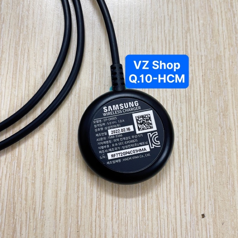 Sạc zin chính hãng bóc máy cho đồng hồ Samsung Active1-2, watch 3-4 bảo hành 6 tháng