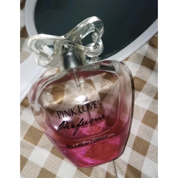 MINISO Pink Love Perfume Japan:Nước hoa tình yêu mầu Hồng,Hương thơm quyến rũ,lưu hương lâu,lọ to 100ml