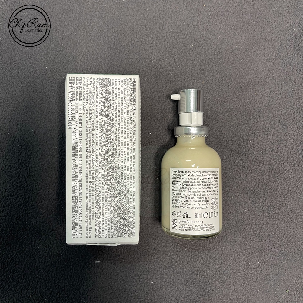 Tinh chất trẻ hóa da Comfort Zone Sacred Youth Serum chống lão hóa 30ml