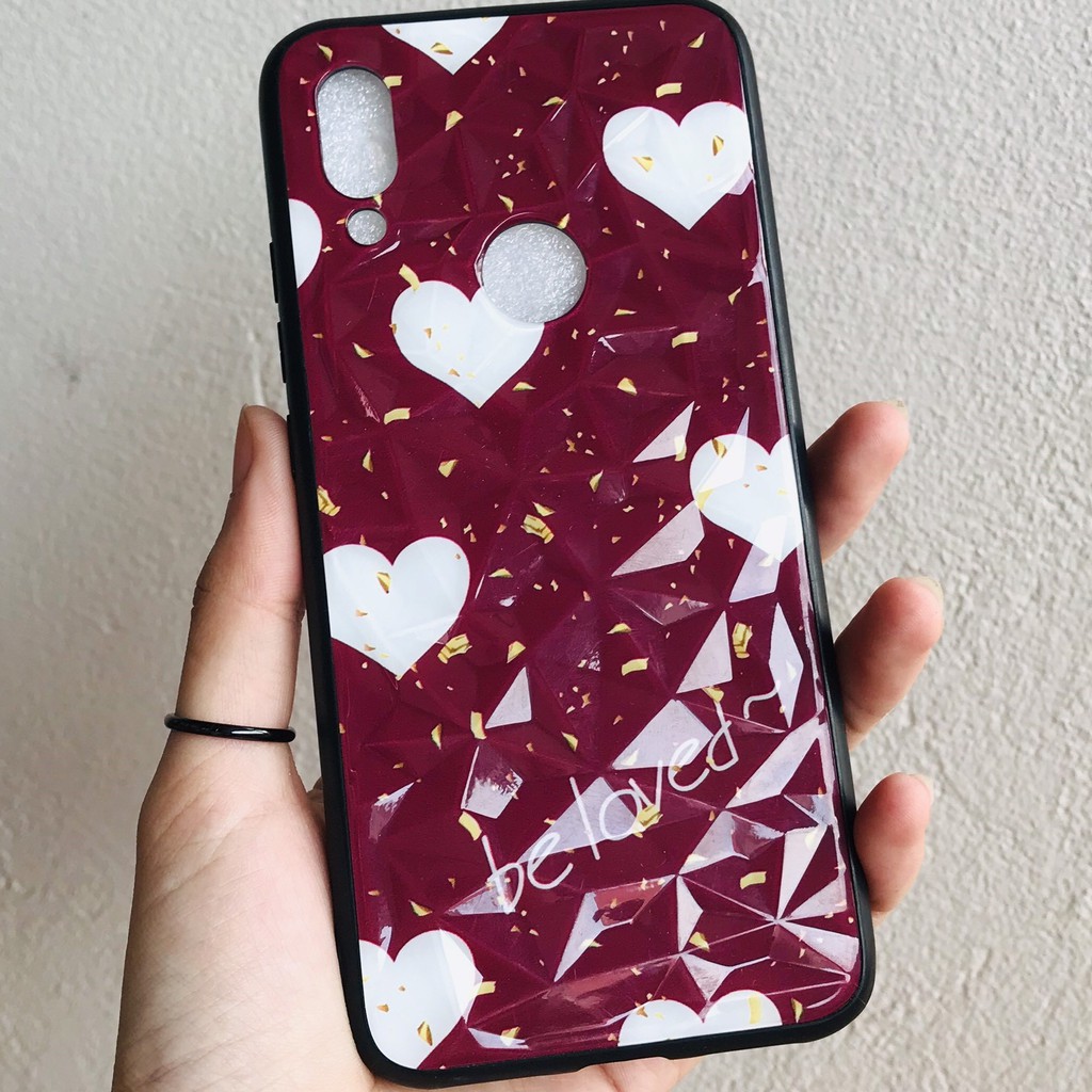 Ốp lưng kính 3D cho xiaomi note 7 / redmi 7 / mi 8 / mi 9 / mi 9 se / mi 8 lite