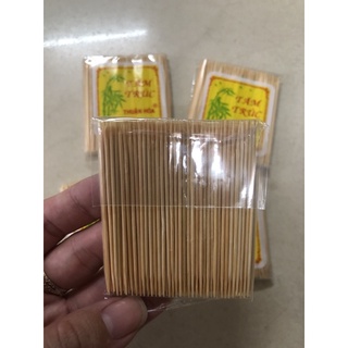 COMBO 10 BICH TĂM XỈA RĂNG CHẤT LIỆU TRÚC HIỆU THUẬN HOÀ